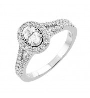 Gems One 14Kt White Gold Diamond(3/4Ctw) Ring - RG69967-4WB