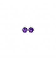 Gems One 14Kt White Gold Amethyst (1/5 Ctw) Earring - EMR30-4W