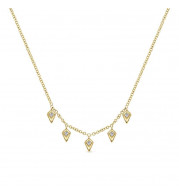 Gabriel & Co. 14k Yellow Gold Kaslique Diamond Necklace - NK5455Y45JJ