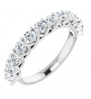 14K White 1 1/8 CTW Diamond Anniversary Band - 1239296001P
