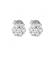 Gems One 14Kt White Gold Diamond (1/3Ctw) Earring - ER29579-4WH