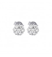 Gems One 14Kt White Gold Diamond (1/6Ctw) Earring - ER29577-4WH