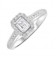 Gems One 14Kt White Gold Diamond(5/8Ctw) Ring - RG63186-4WB