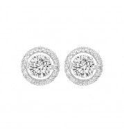 Gems One 14Kt White Gold Diamond (1/3Ctw) Earring - EJR1006-4WC
