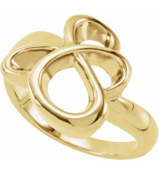 14K Yellow Metal Fashion Ring - 5889122770P