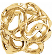 14K Yellow Freeform Ring - 556467500P