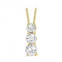 Gems One 14Kt Yellow Gold Diamond (1Ctw) Pendant - PD10314-4YF