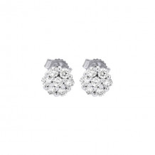 Gems One 14Kt White Gold Diamond (1/10 Ctw) Earring - ER29576-4WH