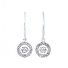 Gems One 14Kt White Gold Diamond (1Ctw) Earring - ROL2065-4WC