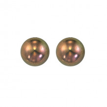 Gems One Silver Pearl (2 Ctw) Earring - FCPS9.5-SS