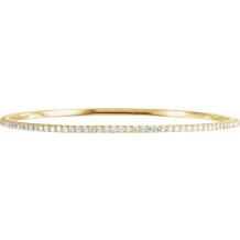 14K Yellow 3 CTW Diamond Stackable Bangle 8 Bracelet - 6733760007P