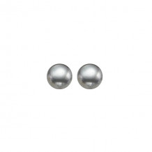 Gems One Silver Pearl (2 Ctw) Earring - FGPS4.5-SS