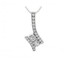 Gems One 14Kt White Gold Diamond (3/4Ctw) Pendant - TWO1001/75-4WC