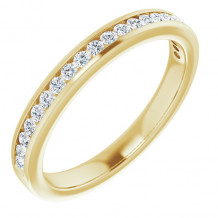 14K Yellow 1/2 CTW Diamond Anniversary Band - 12298160009P