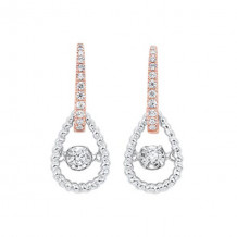 Gems One 10Kt White Rose Gold Diamond (1/4Ctw) Earring - ER10503-1WPL