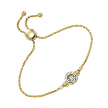 Gems One 14KT Yellow Gold & Diamond Rhythm Of Love Bracelet  - 1/4 ctw - ROL1237-4YC