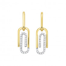 Gems One 10Kt Yellow Gold Diamond (1/6Ctw) Earring - ER10377-1YSC
