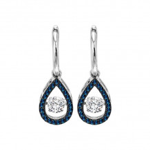 Gems One 14KT White Gold & Diamond Rhythm Of Love Fashion Earrings  - 3/4 ctw - ROL1015-4WCBL