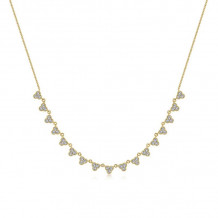 Gabriel & Co. 14k Yellow Gold Lusso Diamond Necklace - NK6023Y45JJ