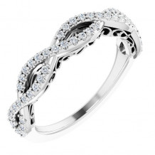 14K White 1/4 CTW Diamond Anniversary Band - 123125600P