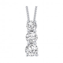 Gems One 14Kt White Gold Diamond (1Ctw) Pendant - PD10310-4WC