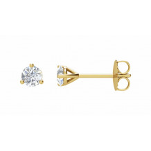 14K Yellow 1/5 CTW Diamond Stud Earrings - 6623360130P