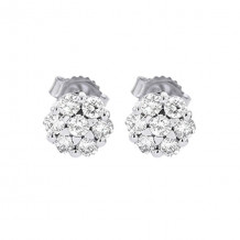 Gems One 14Kt White Gold Diamond (1/2Ctw) Earring - ER29580-4WH
