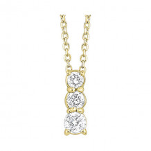 Gems One 14Kt Yellow Gold Diamond (1/4Ctw) Pendant - PD10311-4YF