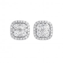 Gems One 14Kt White Gold Diamond (1Ctw) Earring - ER10257-4WC