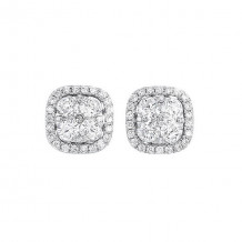 Gems One 14Kt White Gold Diamond (1/2Ctw) Earring - ER10255-4WC