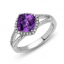 Stanton Color 14k Gold Amethyst Ring