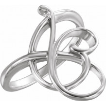 14K White Freeform Ring - 51525101P