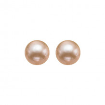 Gems One Silver Pearl (2 Ctw) Earring - FPPS8.5-SS