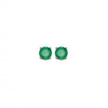 Gems One 14Kt White Gold Emerald (1/2 Ctw) Earring - EER40-4W