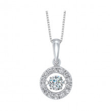 Gems One 14Kt White Gold Diamond (1/2Ctw) Pendant - ROL1065-4WC