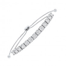 Gems One 14Kt White Gold Diamond (1Ctw) Bracelet - FB1168/100-4WC