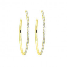 Gems One 14Kt Yellow Gold Diamond (1/8Ctw) Earring - ER10037-4YSC