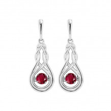 Gems One Silver (SLV 995) Rhythm Of Love Fashion Earrings - ROL2238CRR