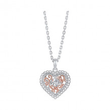Gems One Silver Cubic Zirconia Pendant - PD10372-SSWP