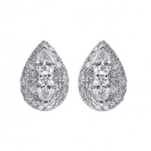 Gems One Silver Diamond (1/4Ctw) Earring - ER32626-SSDSC