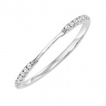 Gems One 14KT White Gold & Diamond Rhythm Of Love Fashion Ring  - 1/10 ctw - ROL1189W-4WC
