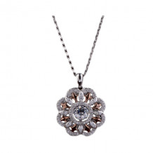Gems One Silver Pendant - PD10735-SS