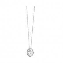 Gems One 14Kt White Gold Diamond (1/6Ctw) Pendant - PD10727-4WD