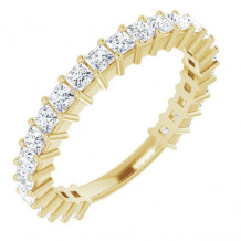 14K Yellow 1 1/4 CTW Diamond Anniversary Band - 1236556025P