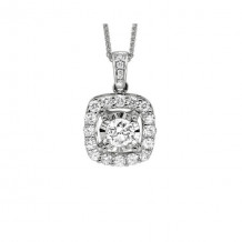 Gems One 14Kt White Gold Diamond (1/4Ctw) Pendant - FP1422/25-4WC