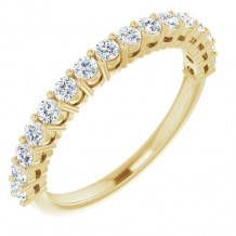 14K Yellow 1/3 CTW Diamond Anniversary Band - 12297860009P