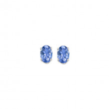 Gems One 14Kt White Gold Tanzanite (1/2 Ctw) Earring - ETO53-4W