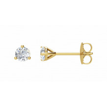 14K Yellow 1/3 CTW Diamond Stud Earrings - 6623360132P