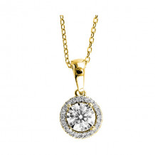 Gems One 14Kt Yellow Gold Diamond (1/4Ctw) Pendant - PD32685-4YD