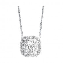 Gems One 14Kt White Gold Diamond (1/2Ctw) Necklace - NK10083-4WC